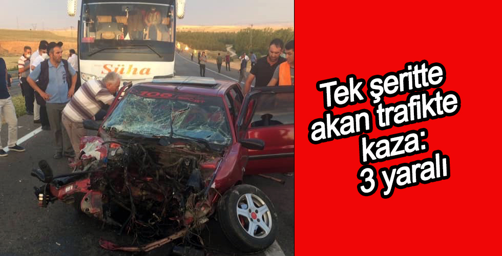 Kırşehir Mucur arasında trafik kazası:3 yaralı