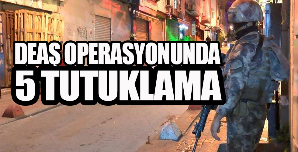 Kırşehir'deki operasyonda 5 tutuklama çıktı