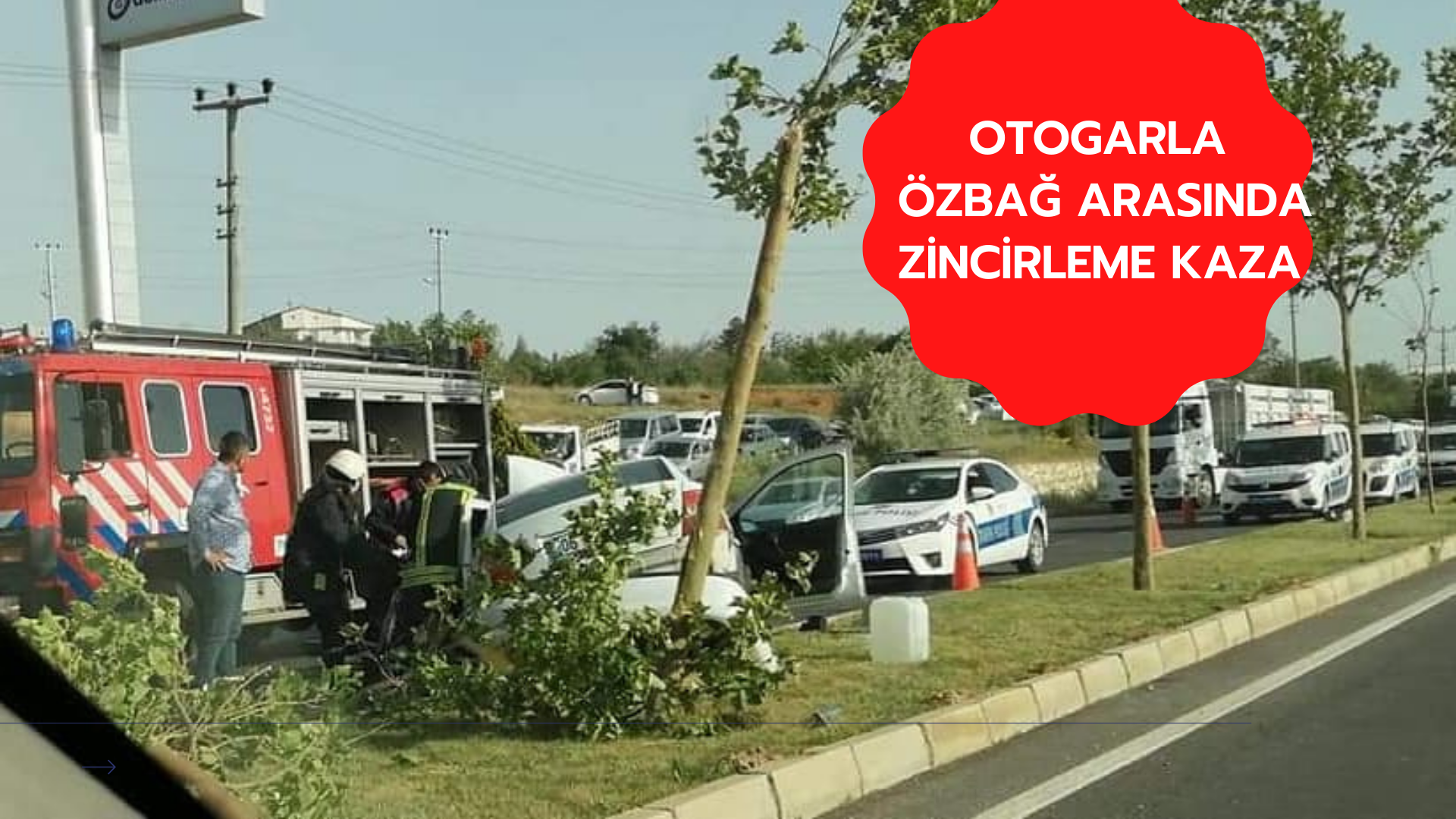 Kırşehir Ankara Karayolunda kaza