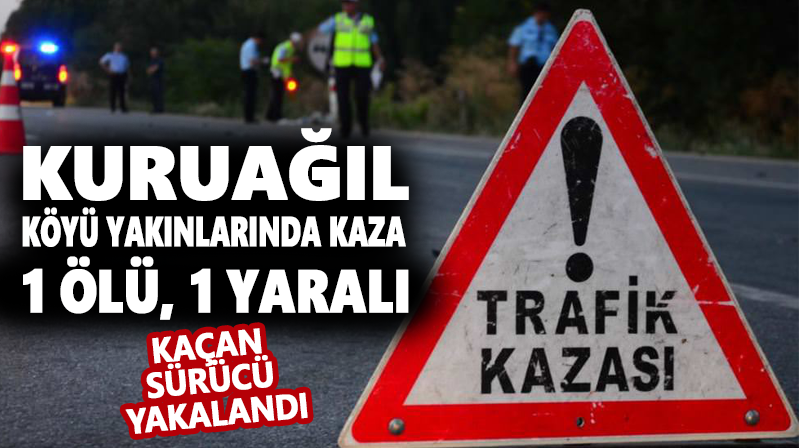 Kırşehir-Ortaköy yolunda kaza: 1 ölü, 1 yaralı