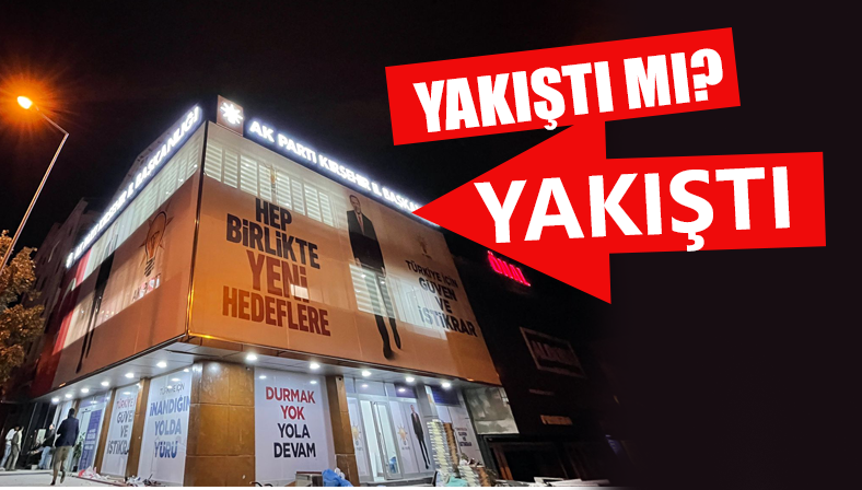 AK Parti Kırşehir İl Başkanlığı açılışa hazır