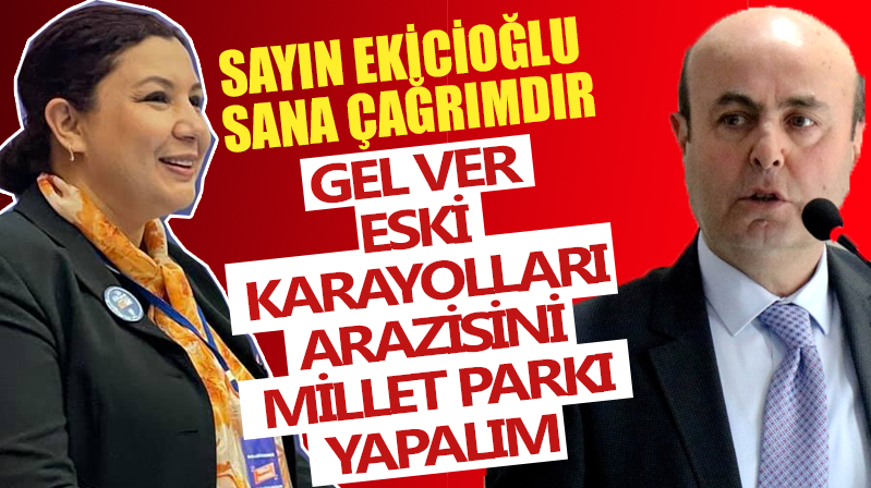 AK Parti Kırşehir İl Başkanı Ünsal: Atıl bulunan Karayolları arazisini verin Millet Bahçesi yapalım