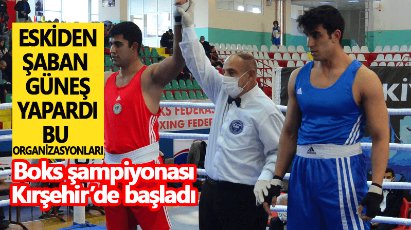 Türkiye Boks Şampiyonası İlimizde Başladı