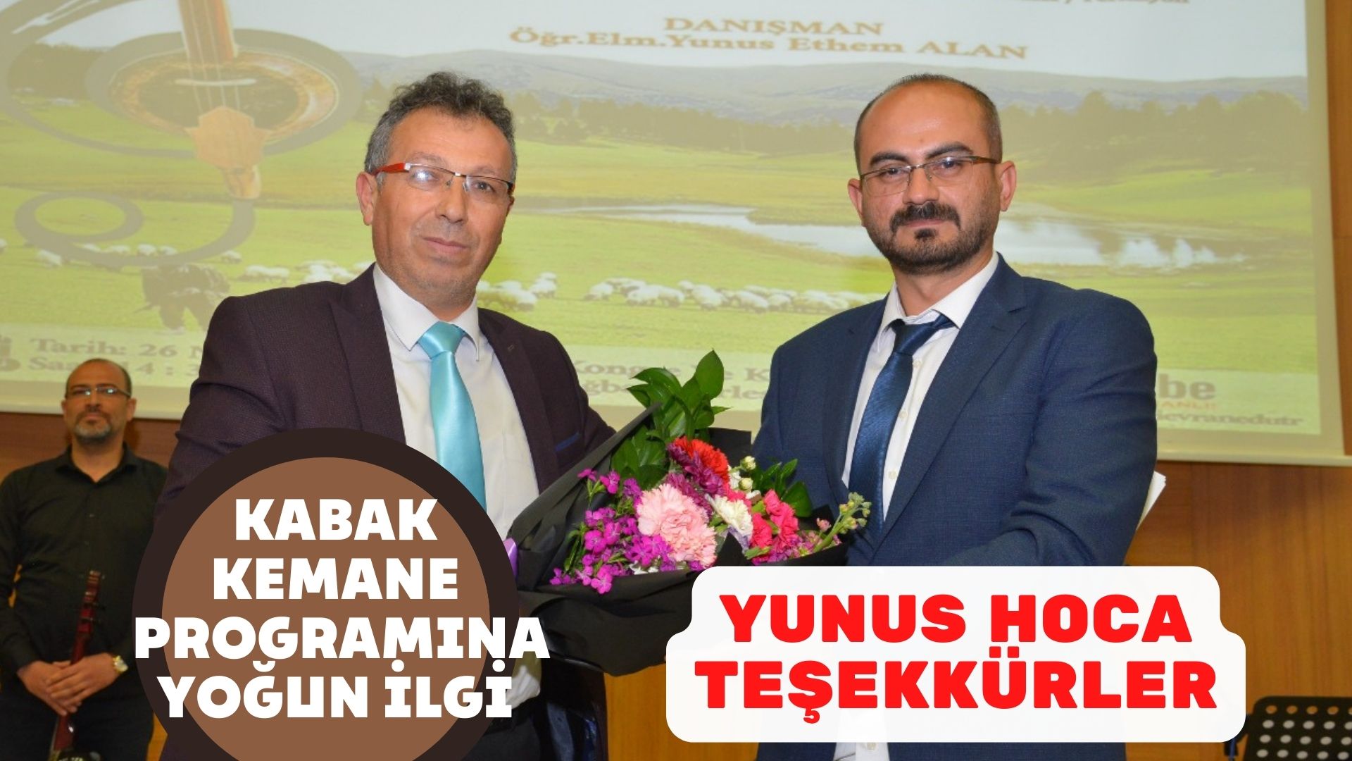 Kırşehir’de ilk olan Kabak Kemane programına ilgi yüksekti