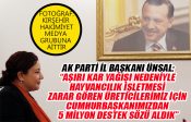 AK Parti Kırşehir İl Başkanı Seher Ünsal’dan Müjde