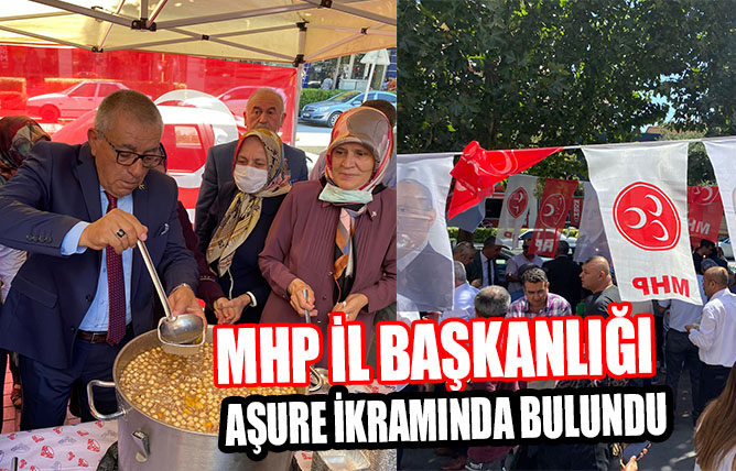 MHP Kırşehir Teşkilatı aşure dağıttı