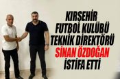 Kırşehir Futbol Kulübü Teknik Direktörü istifa etti
