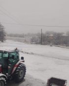 Yılın ilk karı Tatarilyas Yayla köyüne yağıyor