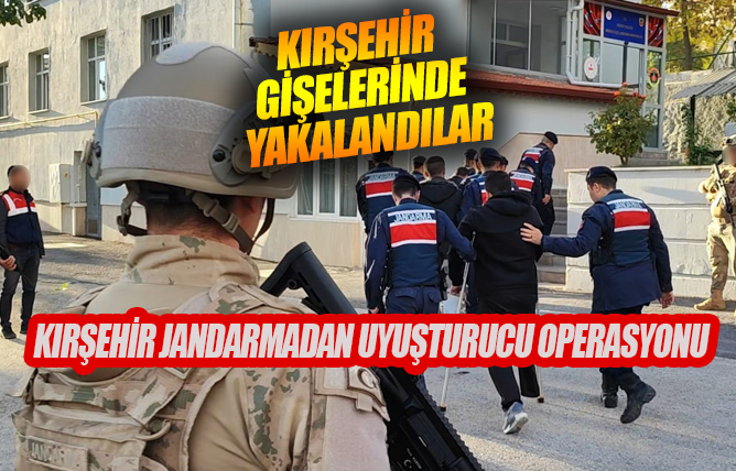 Konya’dan Kırşehir’e uyuşturucu sokarken yakalandılar