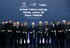 QUA Granite’in yeni üretim hatları Sanayi Bakanı Mustafa Varank’ın katılımıyla açıldı