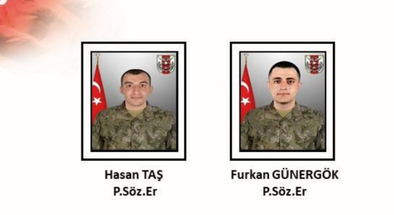 Şehidimiz var