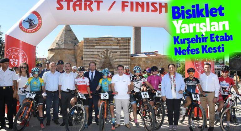 Bisiklet Yarışları Kırşehir Etabı Nefes Kesti