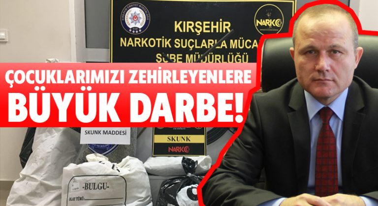 Kırşehir’de ithal cihazlarla donatılmış uyuşturucu serası ele geçirildi