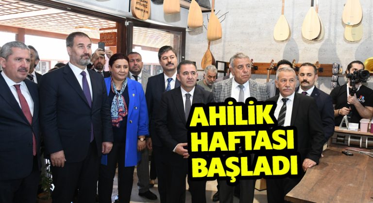 Ahilik Haftası Kutlamaları Başladı