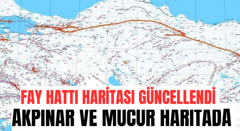 Akpınar ve Mucur deprem haritasında yer aldı