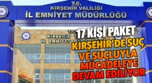 17 aranan şahıs yakalandı