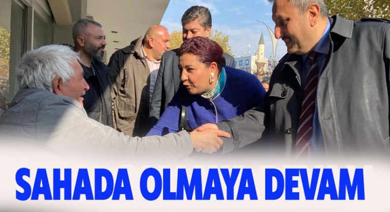 AK Parti Sahada olmaya devam ediyor
