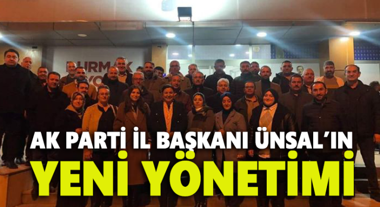 AK Parti İl Başkanı Seher Ünsal’ın yeni yönetimi belli oldu
