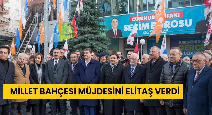 AK Parti Genel Başkan Yardımcısı Mustafa Elitaş, Kırşehir’de