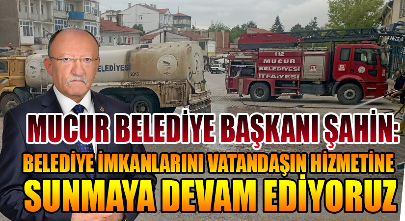 Mucur Belediyesi, Pazar yerini yıkadı