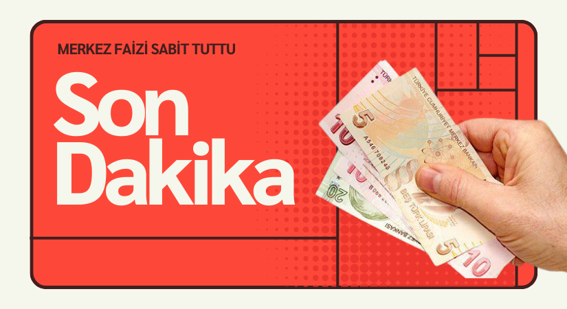 Merkez Bankası faizi, %50’de sabit tuttu .