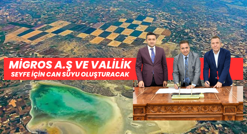 Migros’dan Seyfe Gölü Yaşam Alanına Destek