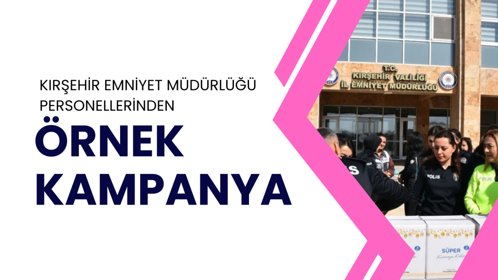 Kırşehir Polisi’nden örnek davranış
