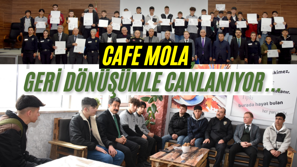 Cafe Mola,  Geri Dönüşümle Canlanıyor…