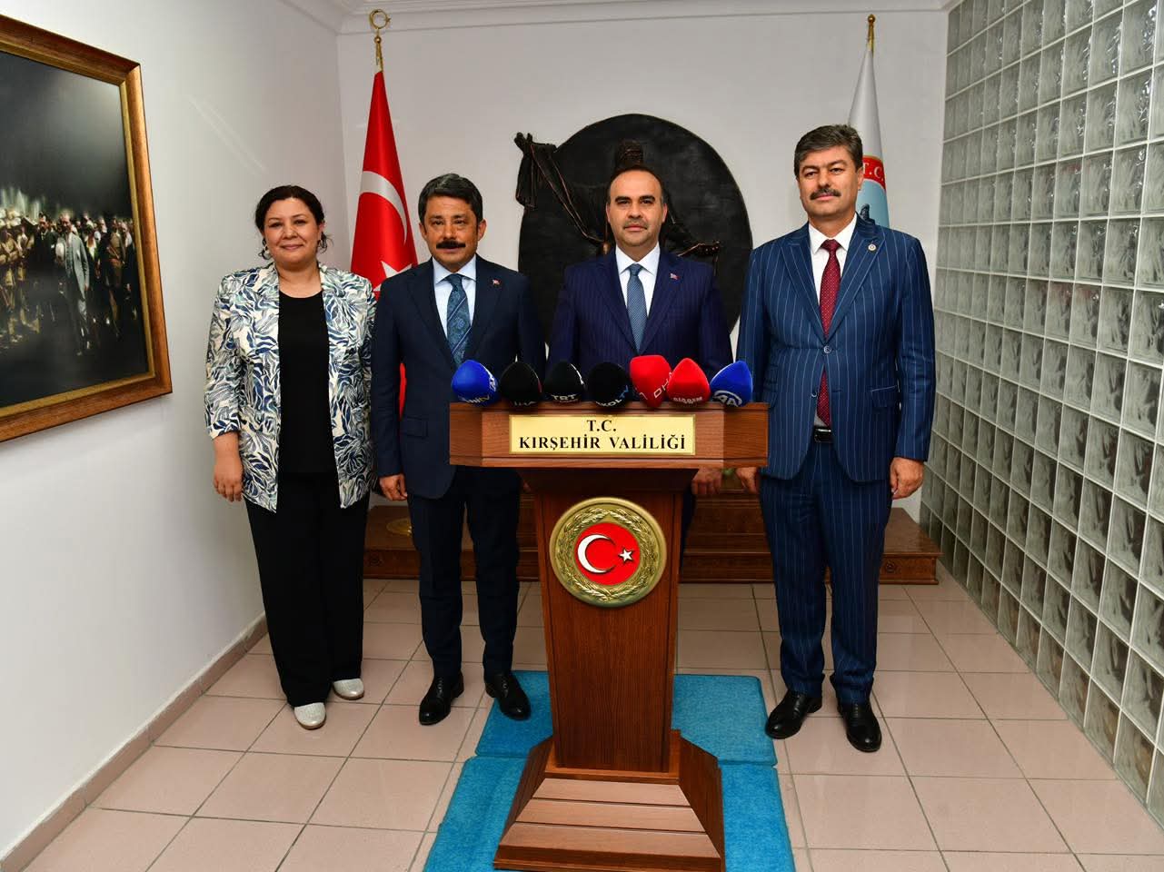 SANAYİ VE TEKNOLOJİ BAKANI MEHMET FATİH KACIR KIRŞEHİR’DE