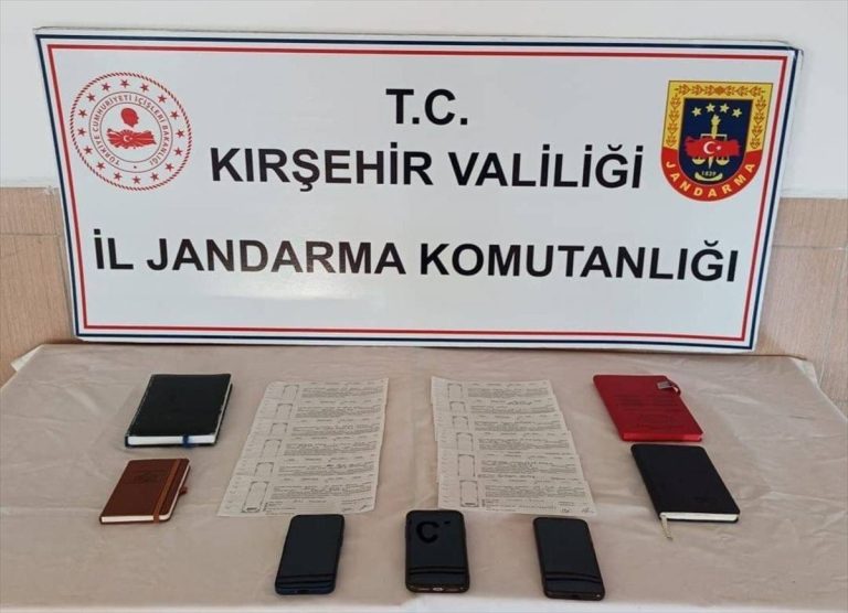 Kırşehir’de tefecilik operasyonu: 3 gözaltı