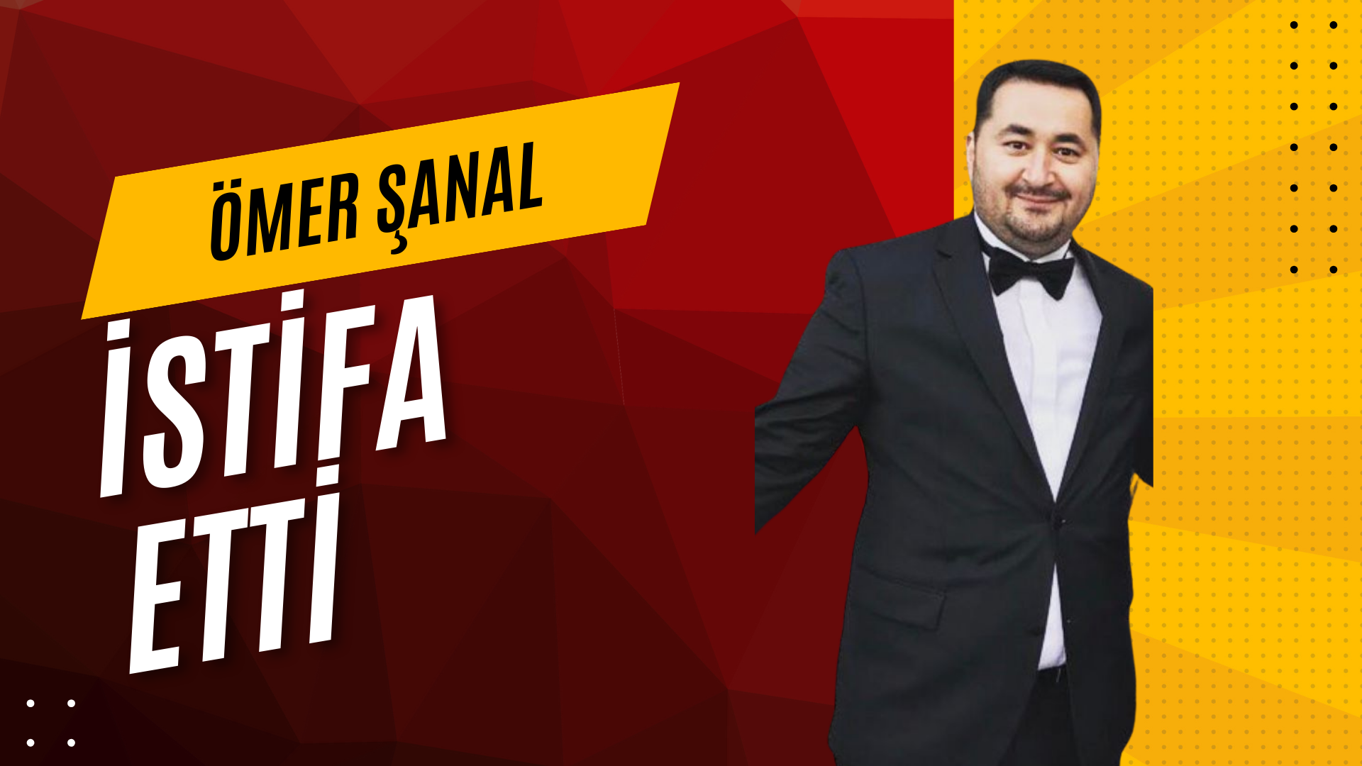 ÖMER ŞANAL, KIRŞEHİR TSO MECLİS BAŞKANLIĞINDAN İSTİFA ETTİ