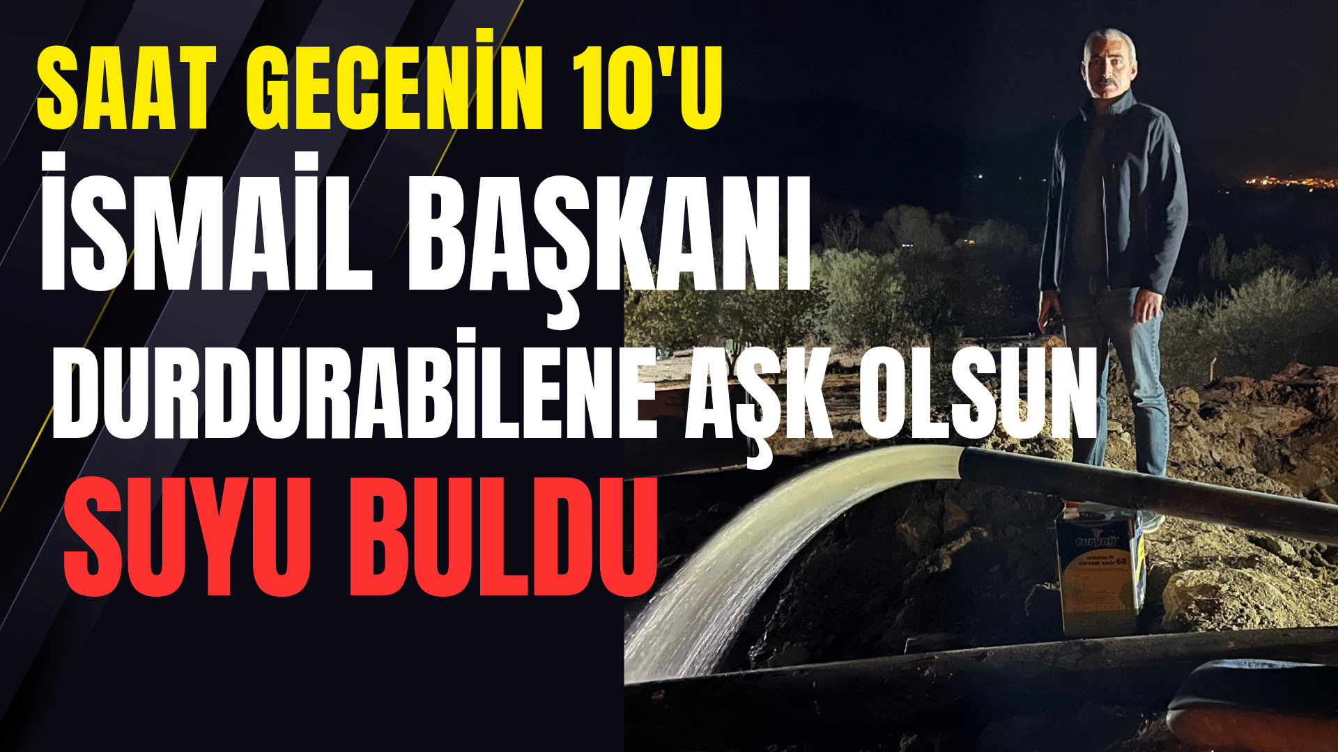 BAŞKAN BU İŞİ DE KÖKÜNDEN ÇÖZDÜ…