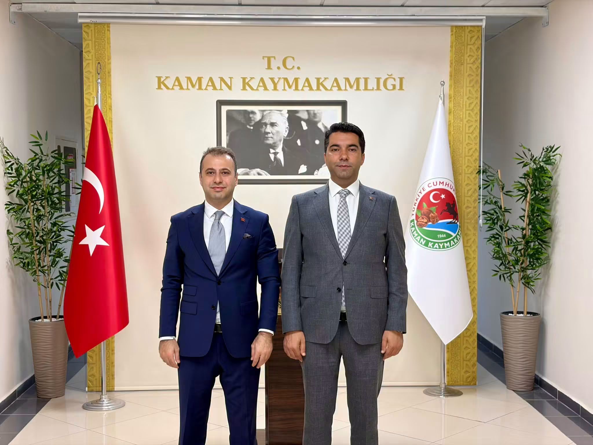 Kaman Belediye Başkanı Emre Demirci, İçişleri Bakanı Mustafa Çiftçi’nin tensipleriyle