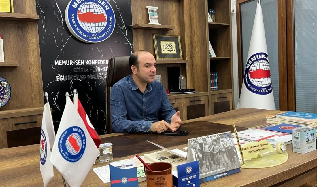 Memur-Sen Kırşehir Şube Başkanı ve Eğitim-Bir-Sen Kırşehir Şube Başkanı Fatih